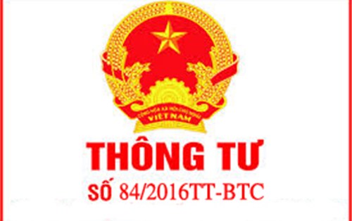 Những điểm mới Thông tư 84/2016/TT-BTC hướng dẫn về Thủ tục nộp Thuế